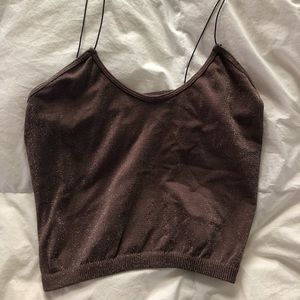 Free People Cropped Tank Top